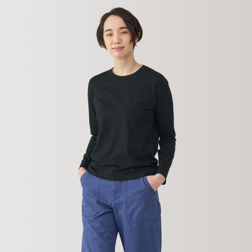 Jersey Cotton Crewneck T-Shirt MUJI