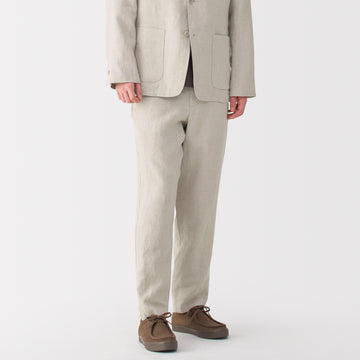 Men's Linen Tapered Pants MUJI