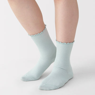 Right Angle Loose Top Socks MUJI