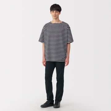 Men's Stretch Denim Slim Pants (L30") MUJI