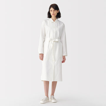 Labo Women's Washi Blend Twill Shirt Dress MUJI