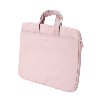 Parachute Cloth Laptop Bag - Pink Beige MUJI