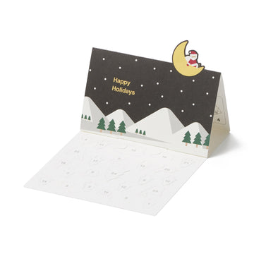 Fun-to-Flip Countdown Card - Animals MUJI