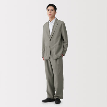 Breathable Double-Pleated Pants MUJI