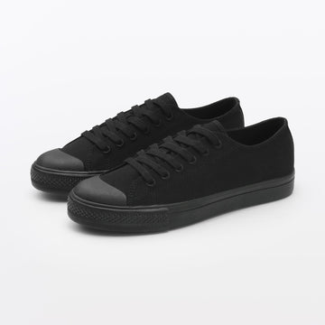 Less Tiring Sneakers - Black Pattern 29 cm (US W12.5 M11) MUJI