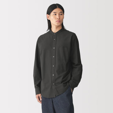 #wk 35 - Oxford Stand Collar Shirt AC23D26A MUJI