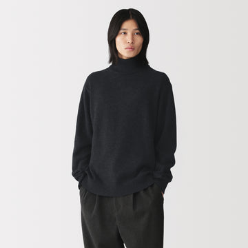 #26AW Wool Turtleneck Sweater AA0VI26A (delete variants) MUJI