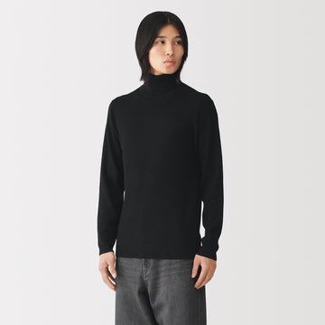 #26AW Wool Turtleneck Sweater AA0Q026A MUJI