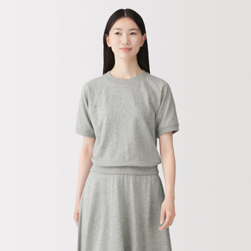 Lightweight Short Sleeve Sweatshirt MUJI