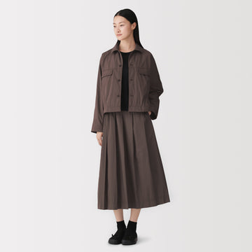 Labo Water Repellent Tuck Skirt MUJI