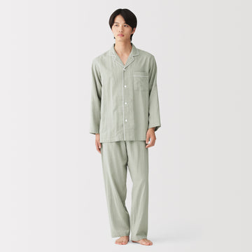 Side Seamless Double Gauze Pajamas MUJI