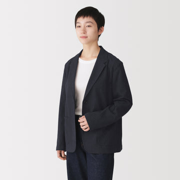 Brushed Jersey Tailored Jacket MUJI
