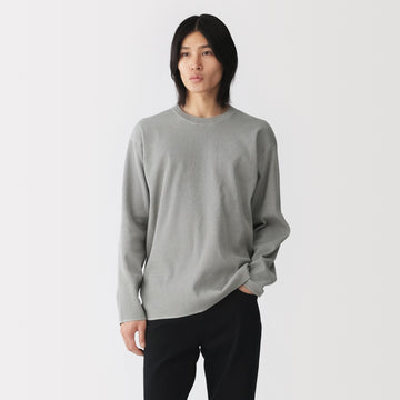 Knit Long Sleeve T-Shirt MUJI