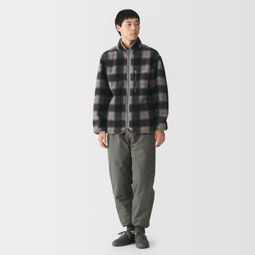 #WK43 Padded Windproof Jogger Sweatpants AE13526A MUJI