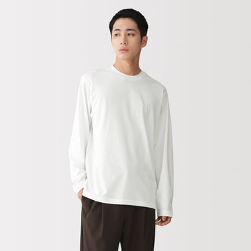 Cotton Jersey Long Sleeve T-Shirt MUJI