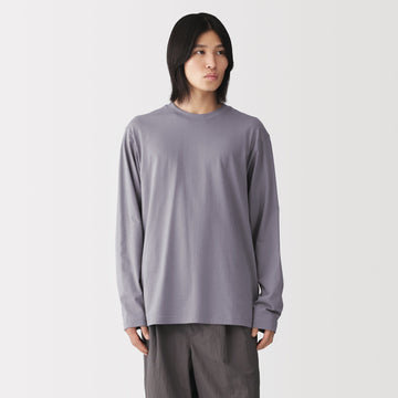 Cotton Jersey Long Sleeve T-Shirt
