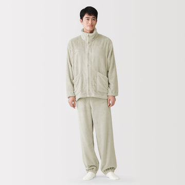 Wearable Blanket Stand Collar Pajamas MUJI