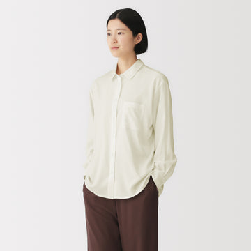 Rayon Blend Shirt MUJI