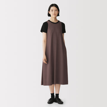 Rayon Blend Sleeveless Dress MUJI