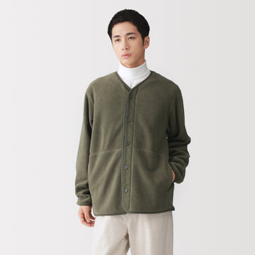Fleece Cardigan MUJI