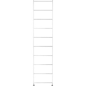 SUS Shelving Unit Stainless Steel Additional Frame - Large MUJI