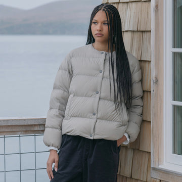 Lightweight Down Volume Blouson MUJI