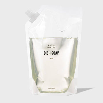 Mandarin Basil Dish Soap Refill (34 fl oz) Public Goods