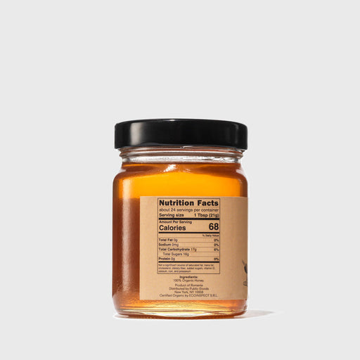 Organic Wildflower Raw Honey Public Goods