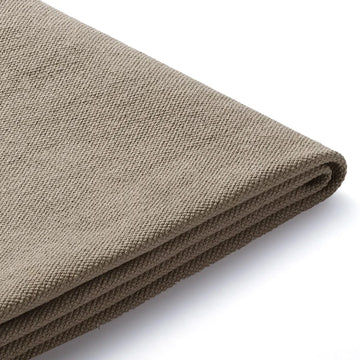 Polyester Plain Weave Cover for Urethane Pocket Coil Sofa - 2.5 Seater Gray Beige MUJI
