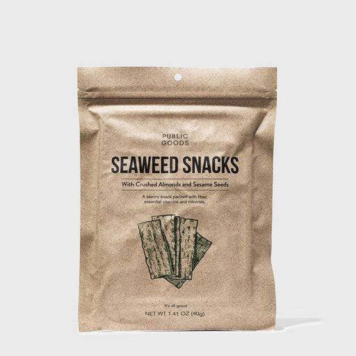 #wk 19 - Seaweed Snacks Public Goods