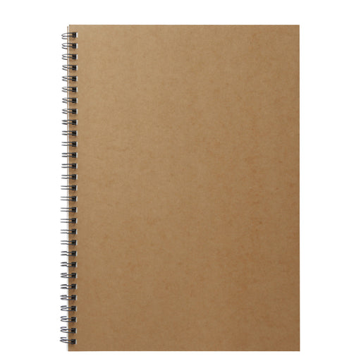 Planting Tree Paper Double Ringed Ruled Notebook B5 Beige MUJI