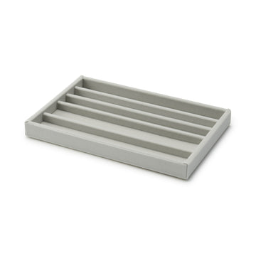 Stackable Velour Case for Accessories Necklaces MUJI