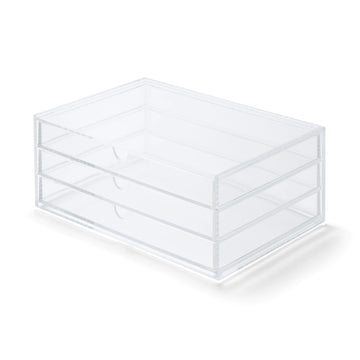 Acrylic Storage 3 Drawers MUJI