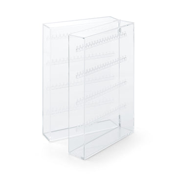 Acrylic Stand Case for Earrings & Necklace (Double Sided) MUJI