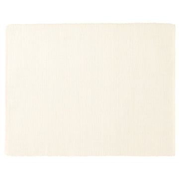 Indian Cotton Handwoven Placemat Ivory MUJI