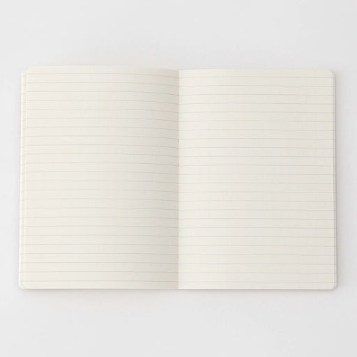 Open-Flat Dashed Grid Notebook A5 MUJI