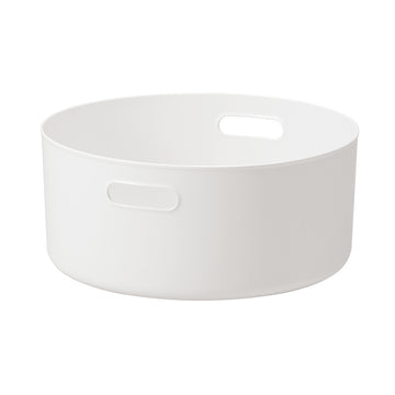Soft Polyethylene Round Case - dia. 14.2 x H6.3" MUJI