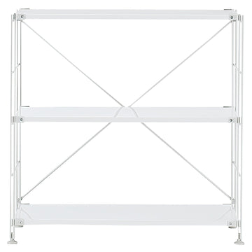 SUS Shelving Unit - Light Gray - Wide - Small Default Title MUJI