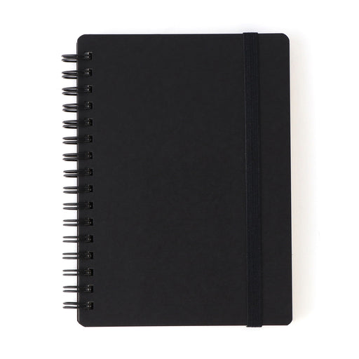 High Quality Paper Double Ringed Ruled Notebook A6 MUJI
