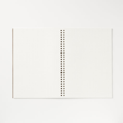 Notebook Type Grid Loose Leaf A4 MUJI