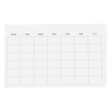 Monthly Sticky Note MUJI