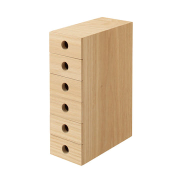Wooden Storage 6 Drawers MUJI