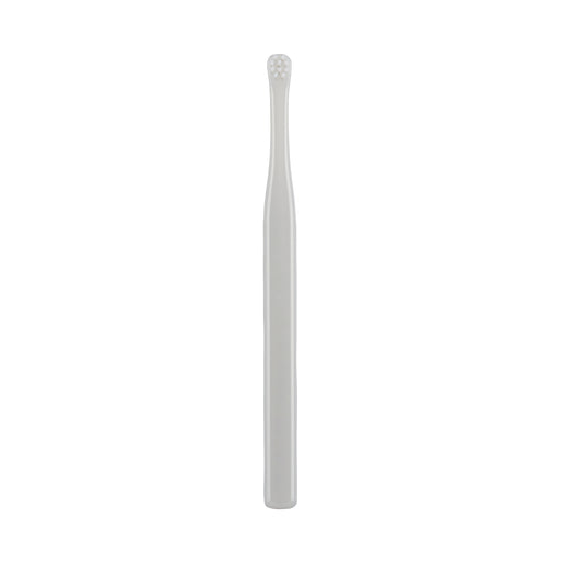 Polypropylene Compact Head Toothbrush Gray MUJI