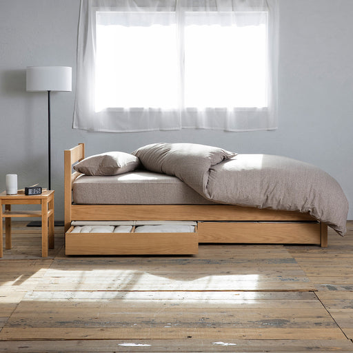[HD] Wooden Bed MUJI