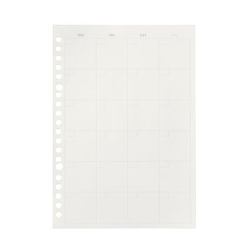 Loose Leaf Papers - A5 Refill Planner A5 MUJI