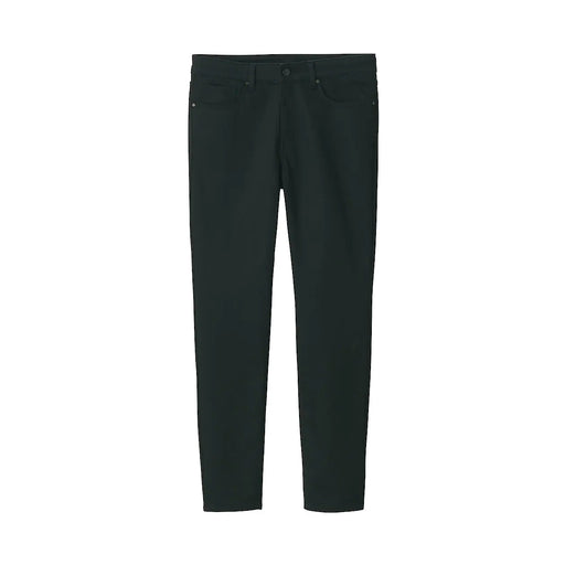 Men's Super Stretchy Denim Skinny Pants Black (L 30inch / 76cm) Black MUJI
