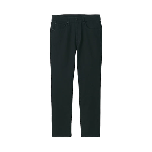 Men's Stretch Denim Slim Pants Black (L 30inch / 76cm) Black MUJI
