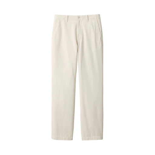 Men's Chino Regular Fit Pants (L 32inch / 82cm) Natural MUJI