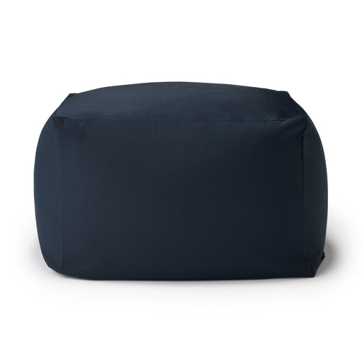 Body Fit Cushion - Polyester Plain Weave Cover (Body sold separately) Navy MUJI