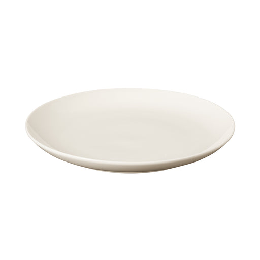 Beige Porcelain Plate Lunch Plate 9.1" MUJI